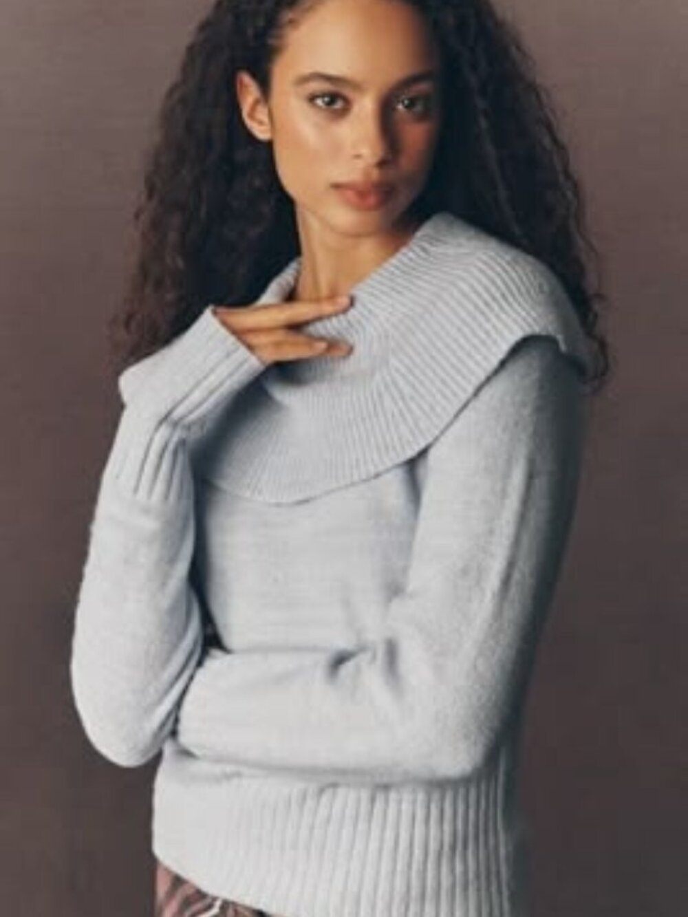 SOLD OUT  FAST AT ANTHRO!!!   Super Cute Cowl-Neck Sailor Sweater